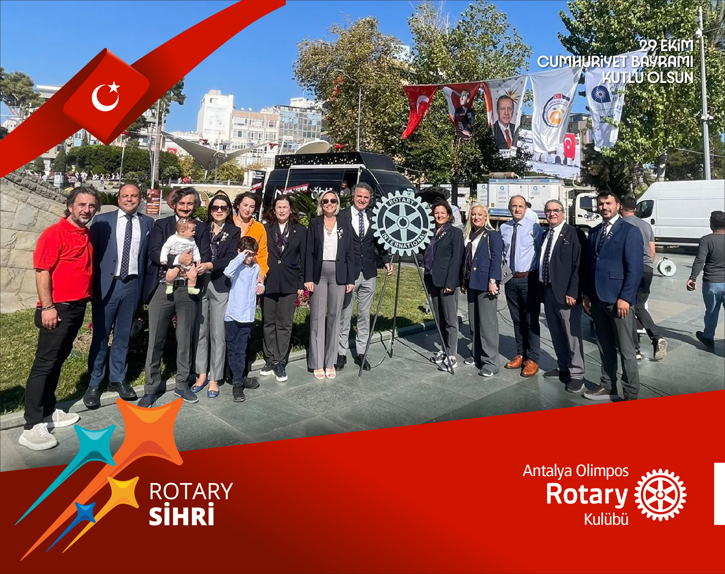 Cumhuriyet Anıtı Çelenk/Saygı Töreni