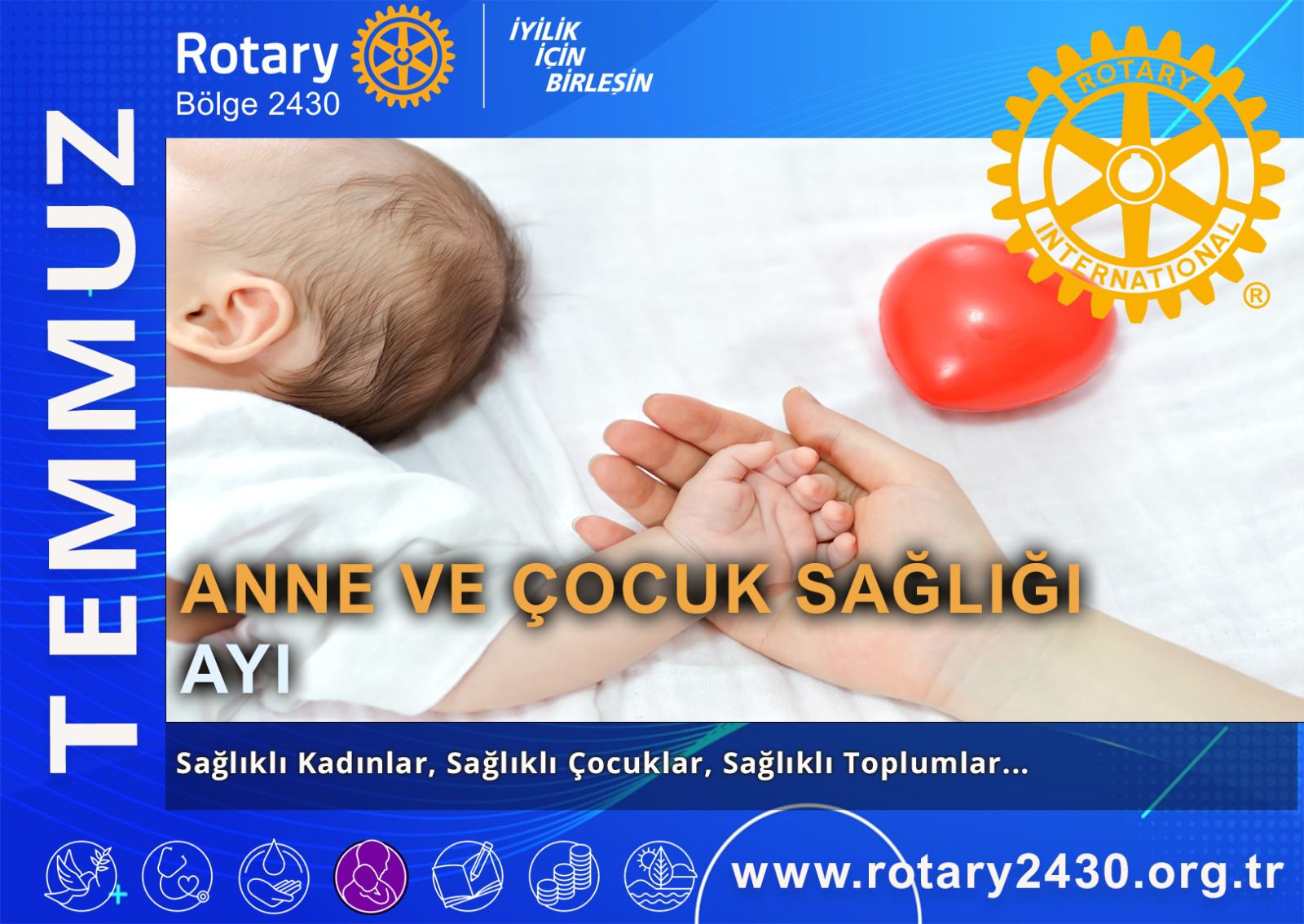 Temmuz Ayı Teması: Anne ve Çocuk Sağlığı