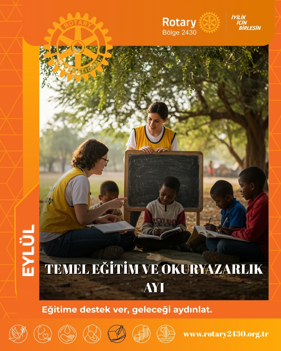 Eylül: Temel Eğitim ve Okuryazarlık Teması
