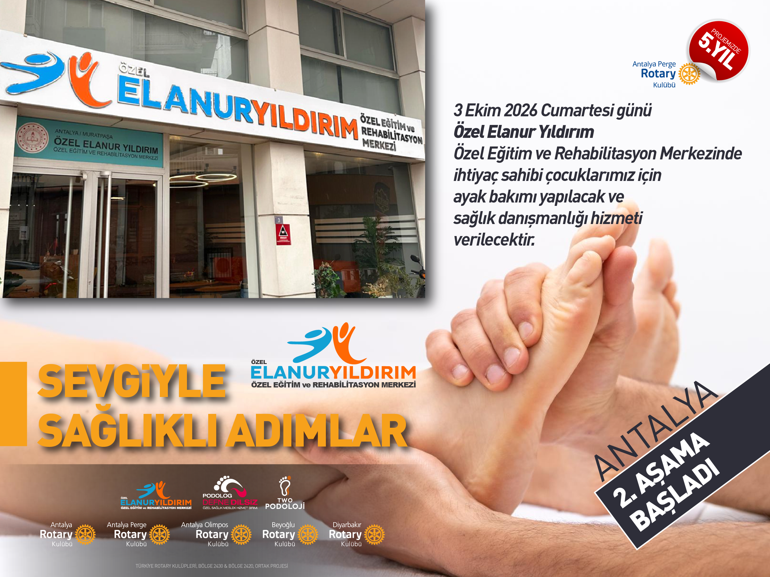 Sevgiyle Sağlıklı Adımlar /2. Aşama Antalya