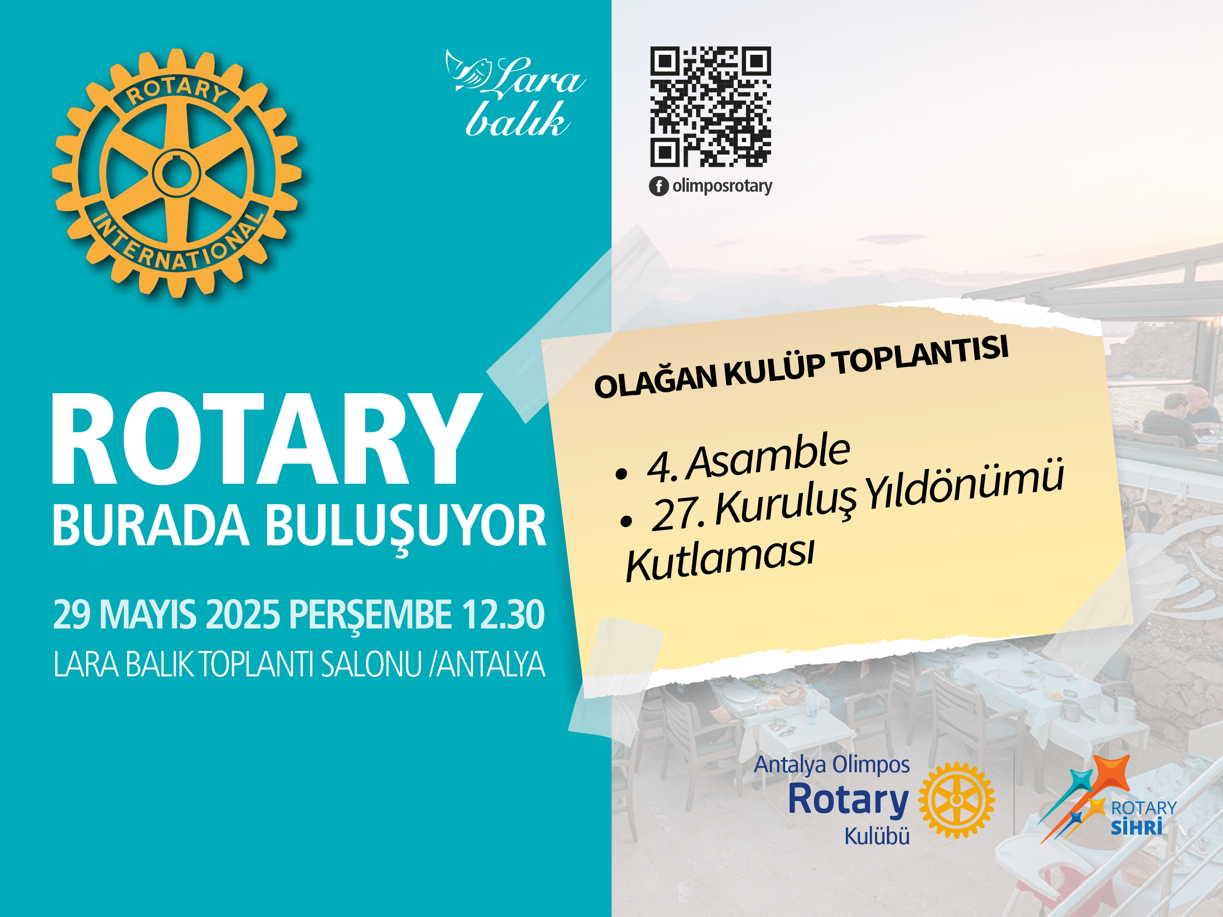 Olağan Kulüp Toplantısı 29 Mayıs, IV. Asamble