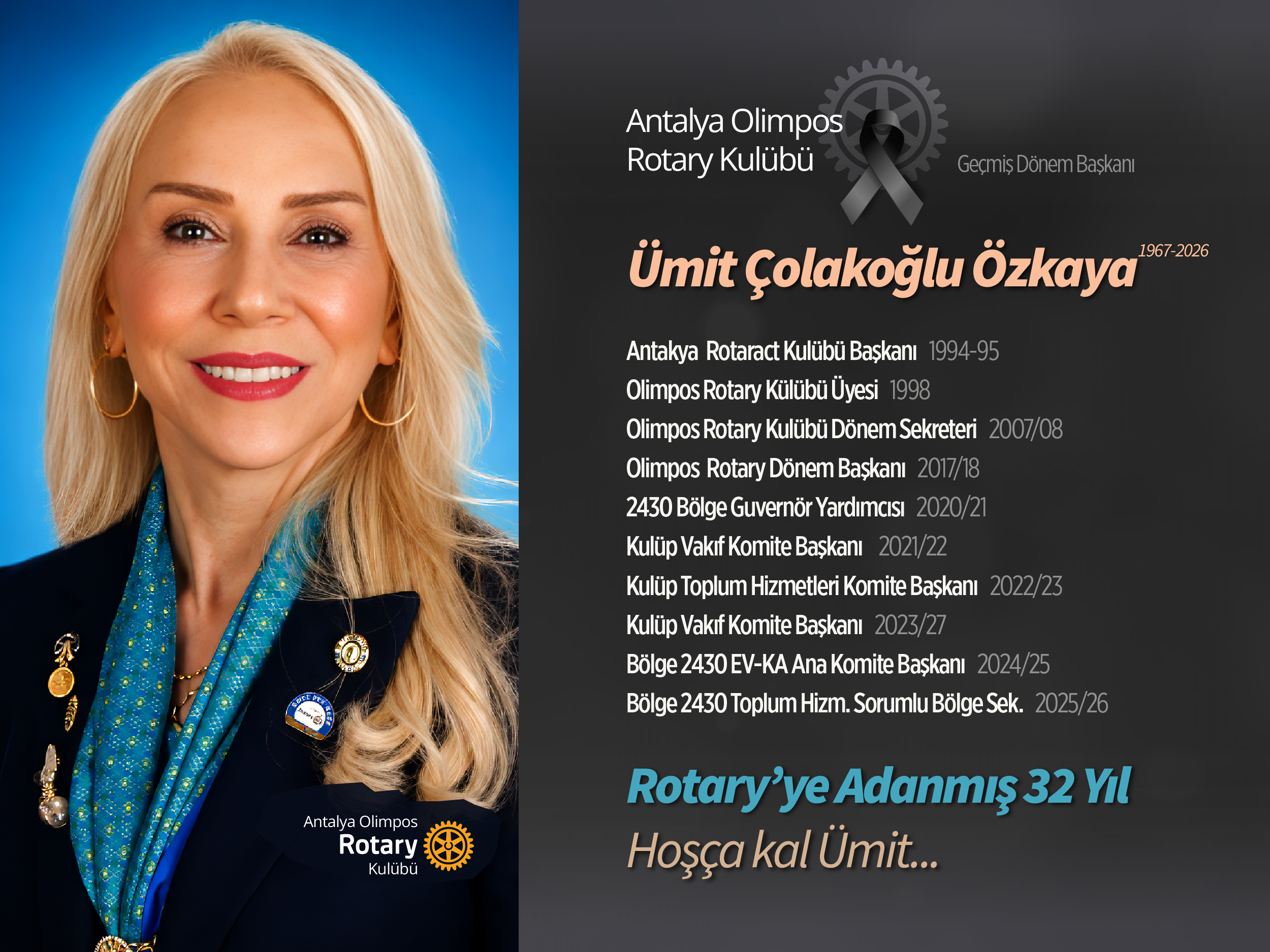 Vefat | GDB Ümit Çolakoğlu Özkaya