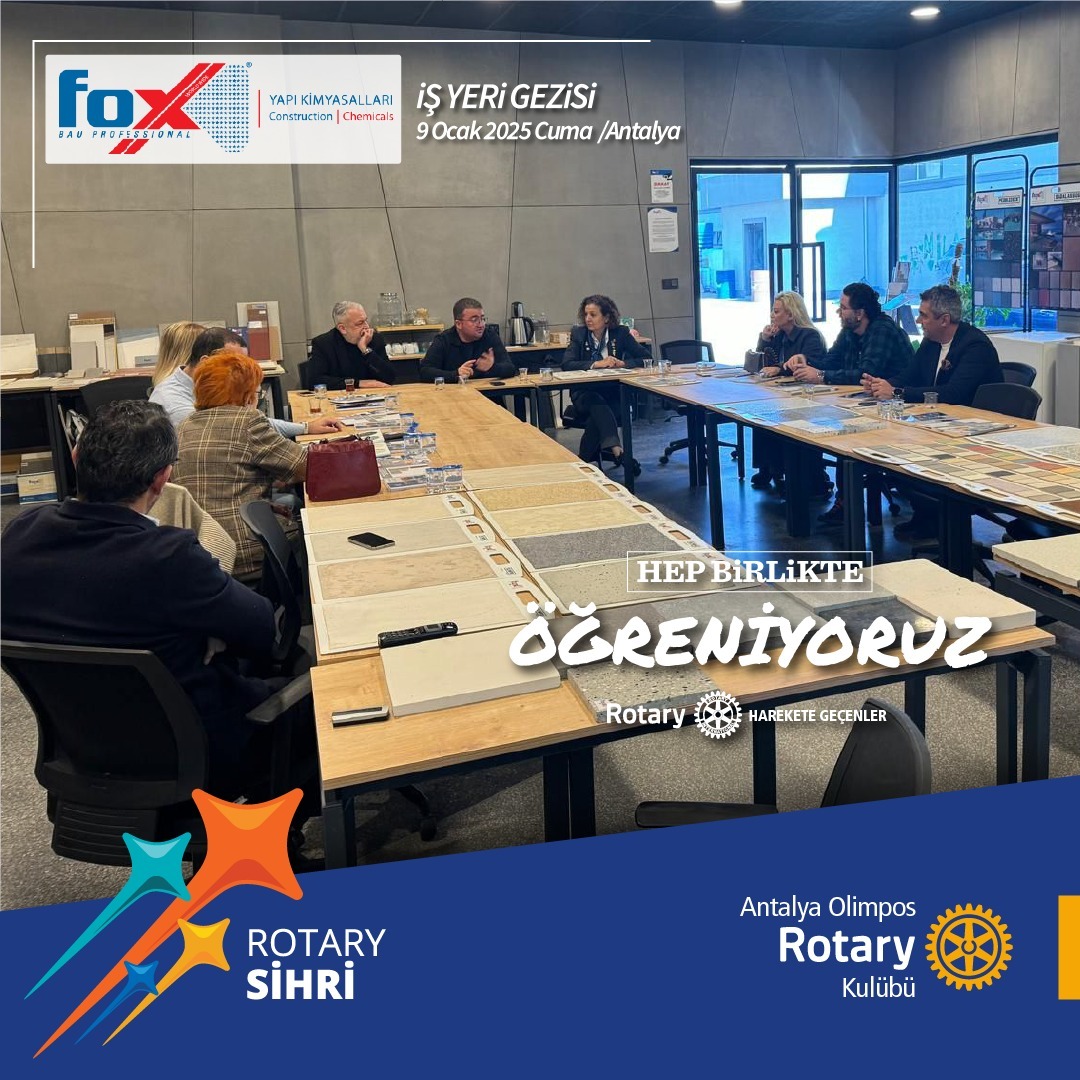 Fox Yapı Kimya İşyeri Gezisi