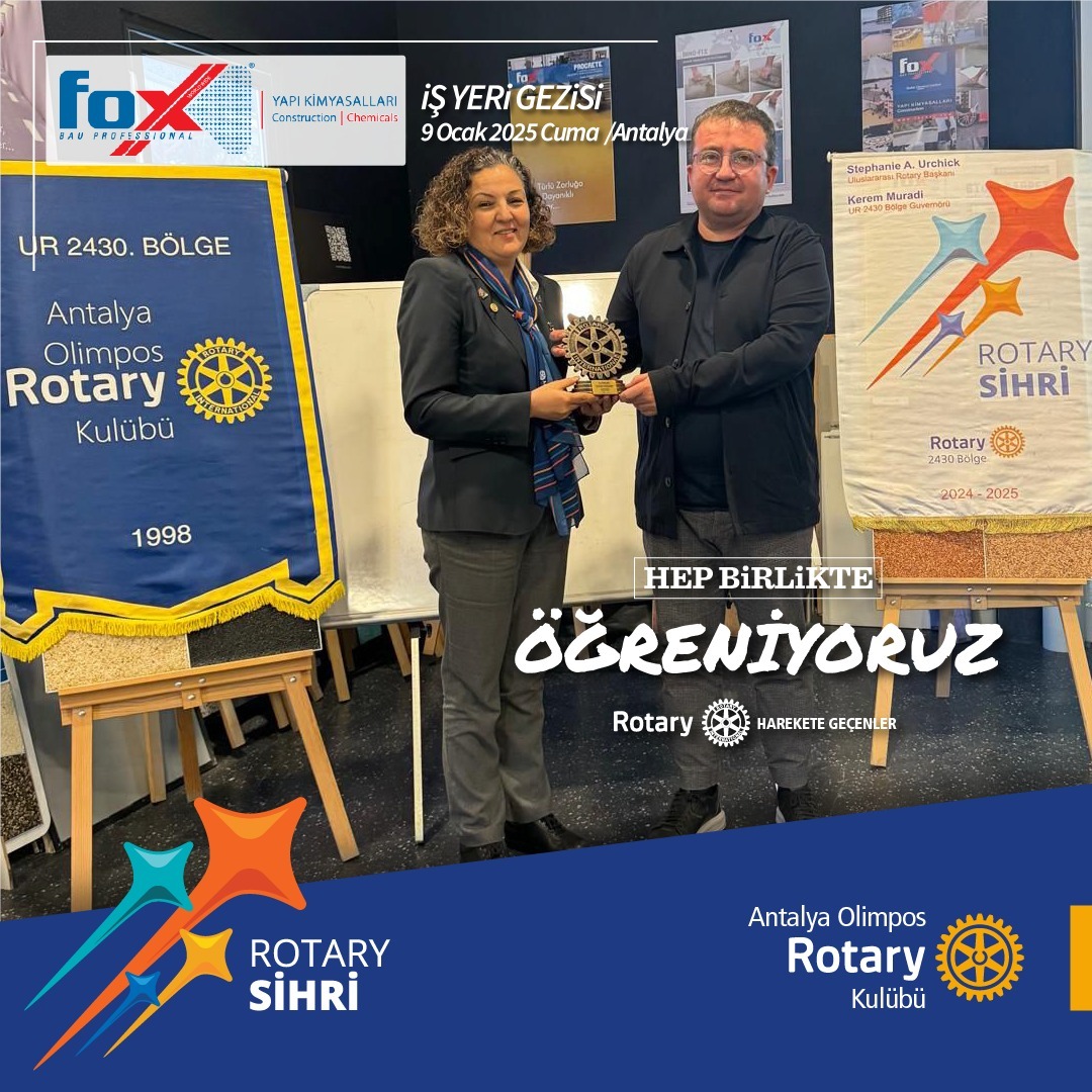 Fox Yapı Kimya İşyeri Gezisi