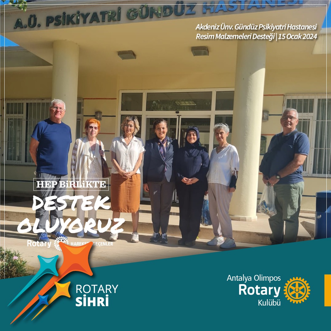 Resim Sergisi için Malzeme Desteği