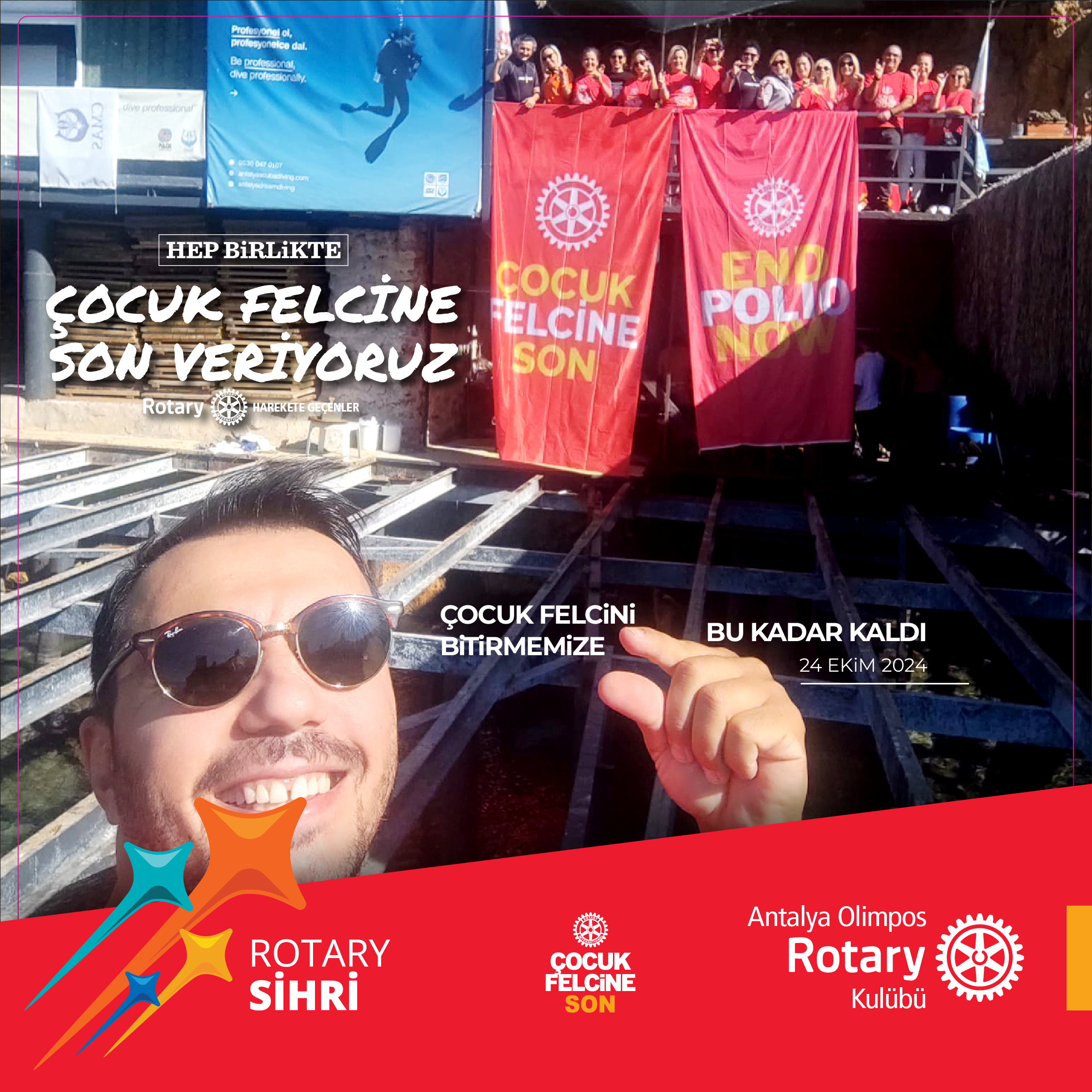 24 Ekim DÜNYA POLIO GÜNÜ