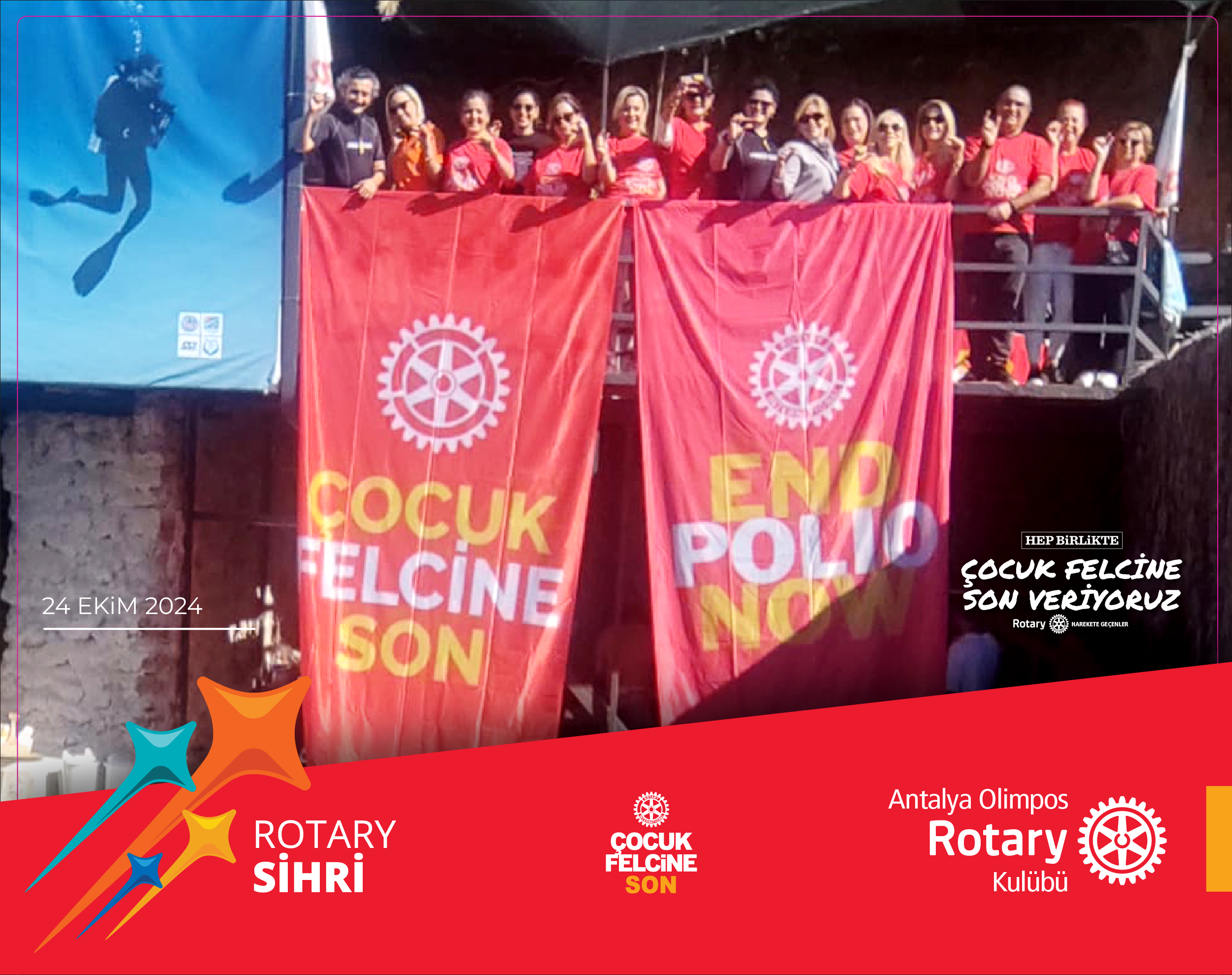 24 Ekim DÜNYA POLIO GÜNÜ