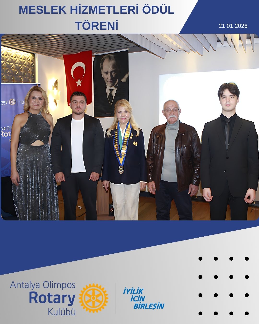 Meslek Hizmetleri Ödülleri K:1207/D:16