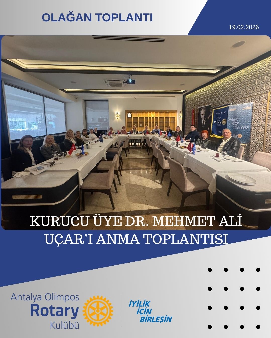 Dönem: 09 / Kulüp: 1178 Olağan Toplantı, 14.11.2024