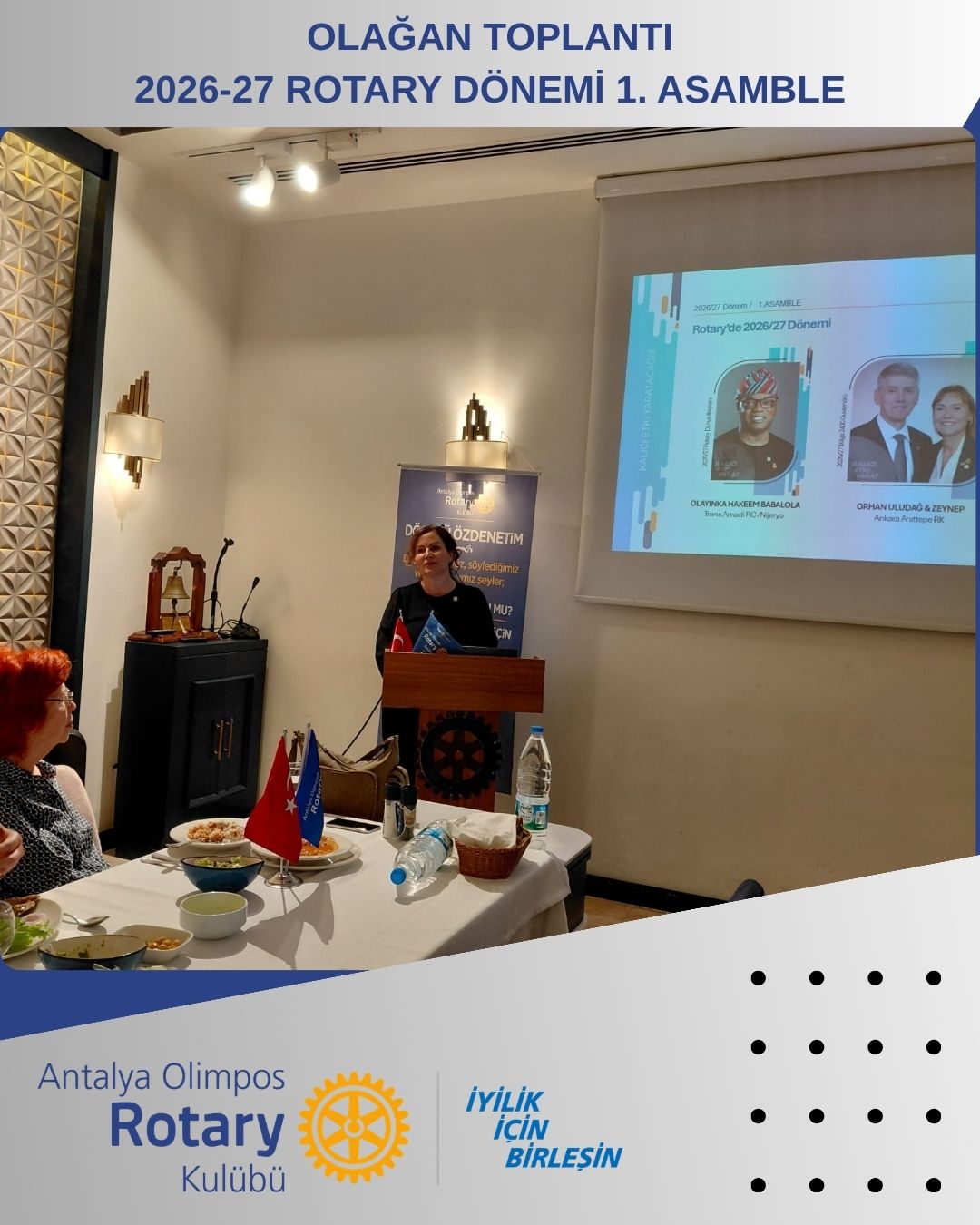 Olağan Kulüp Toplantısı | 1. Asamble K:1214/D:23