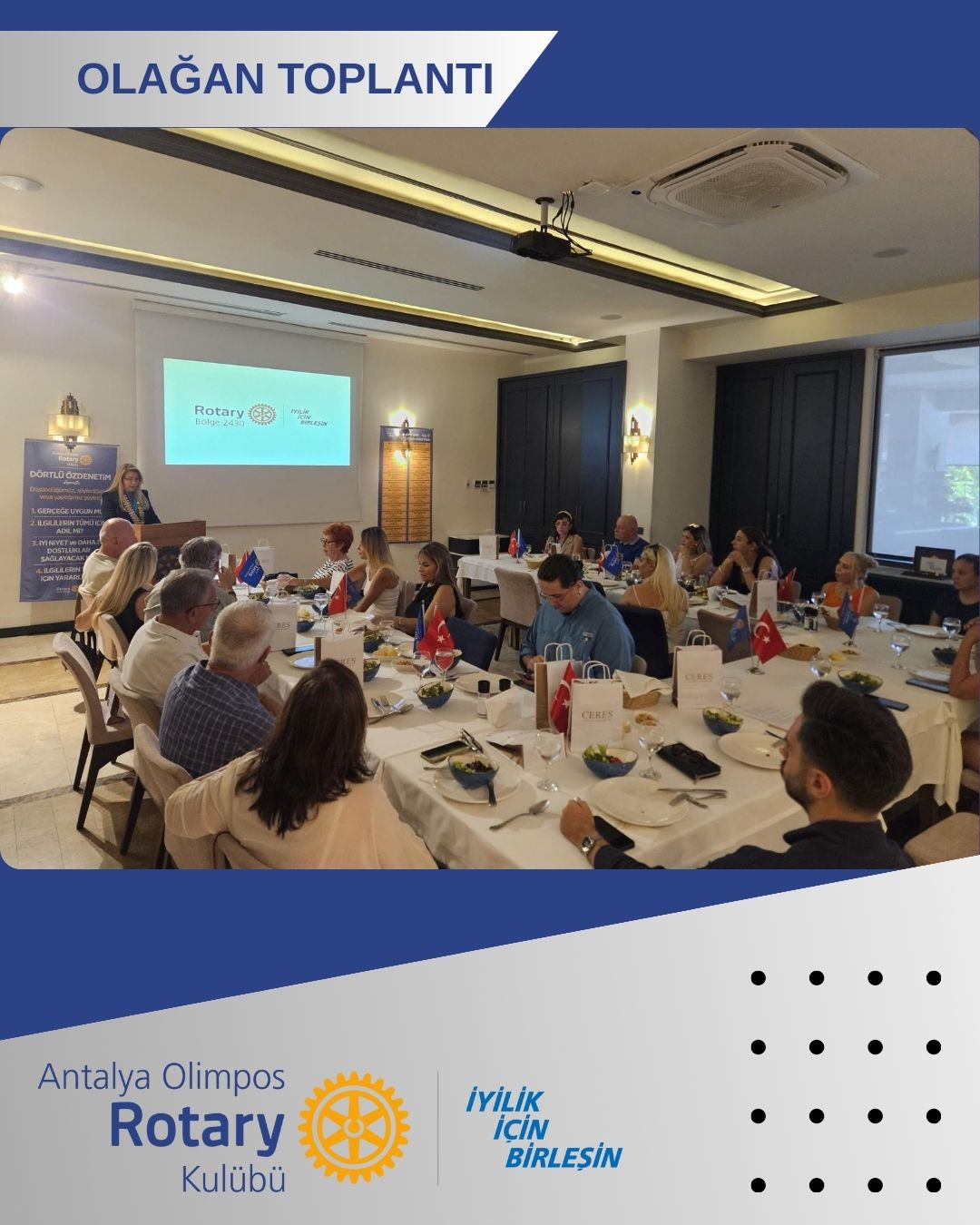 Olimpos Rotary Toplantı