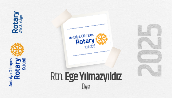 Olimpos Rotary Ege Yılmazyıldız